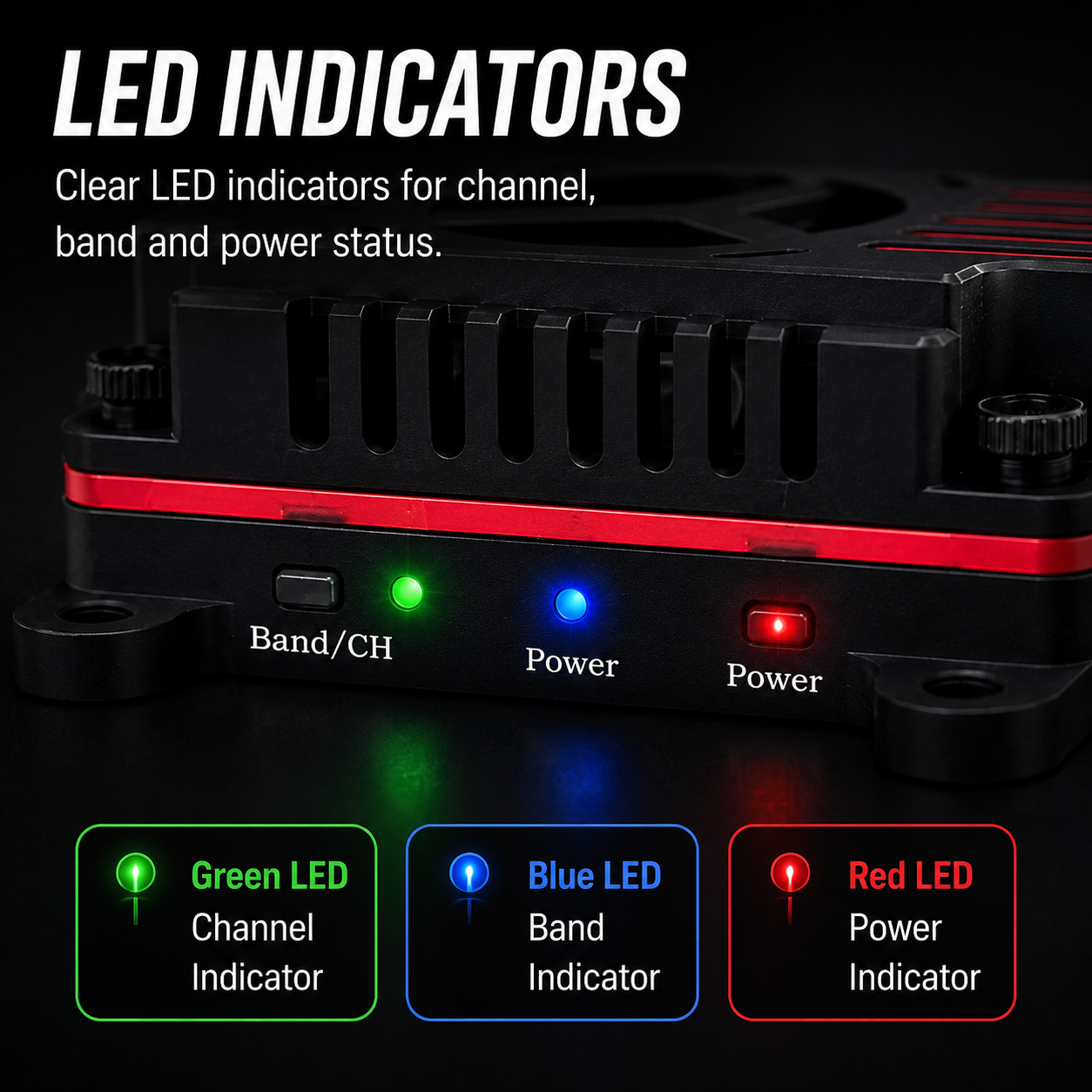 5.8G 3W 72CH IRC Tramp Long Range VTX