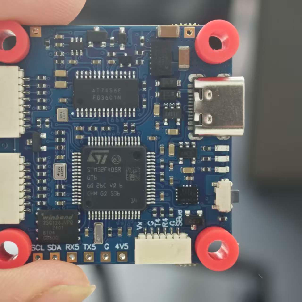 F405-HDTEFC 3-12S FC 12 PWM & DJI OSD for Cinematic Drone