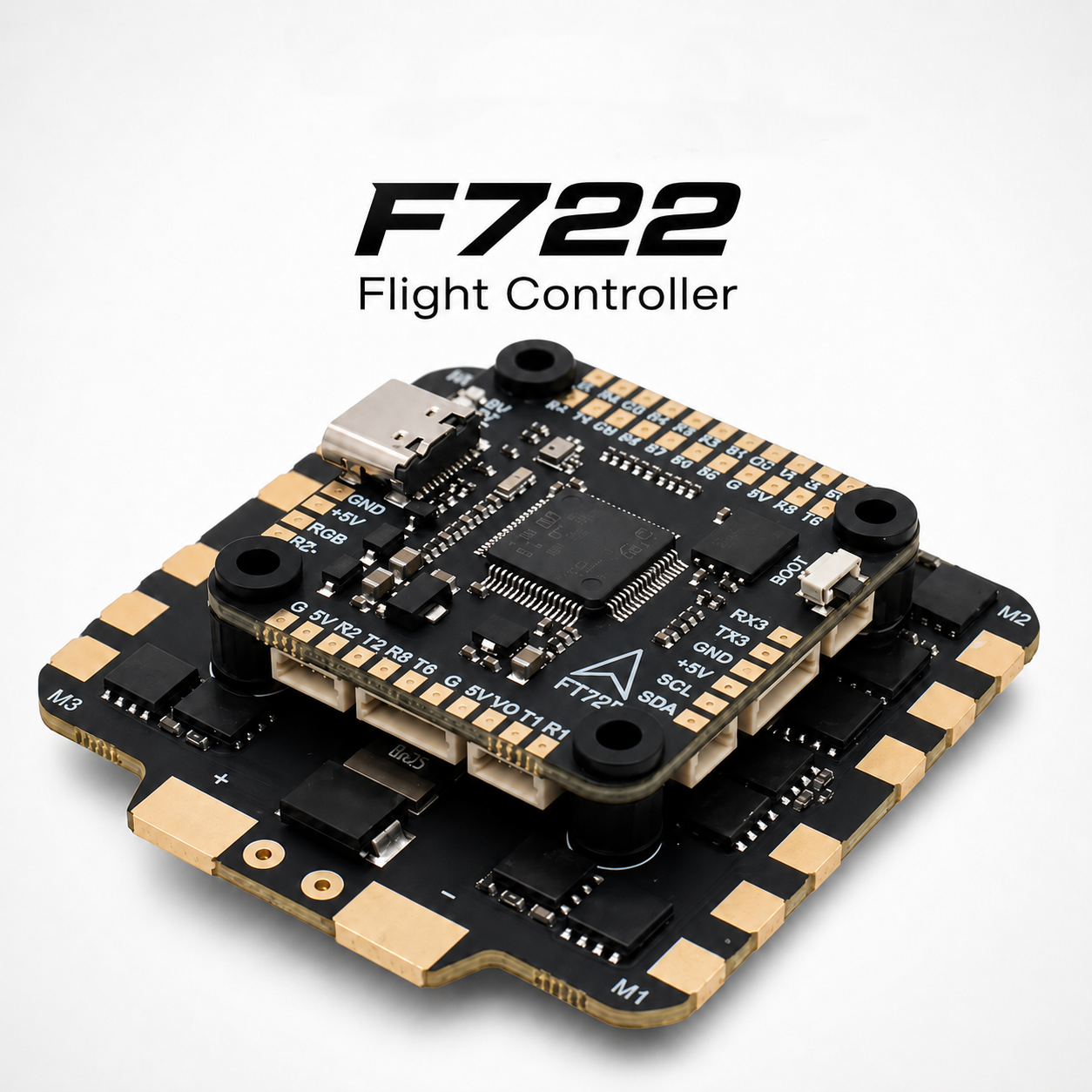 F722 Flight Controller 3-8S for FPV Drones