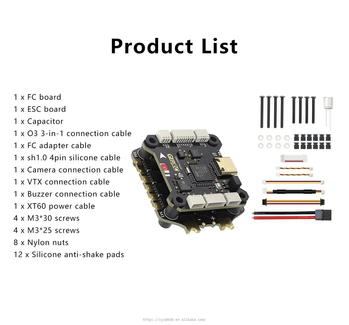 GEPRC TAKER F745 BT 8Bit 60A FPV Stack