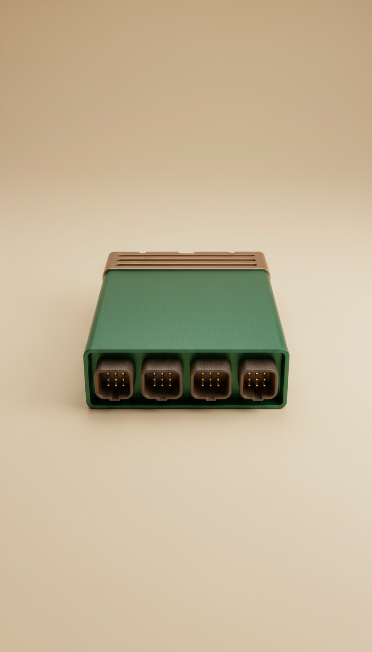 Electronic Control Module With Modular Inputs