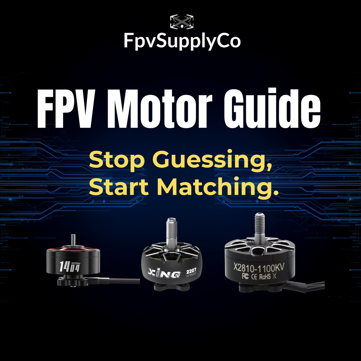 🚁 Building a new FPV drone? Choosing the right Motor is the most critical step! - article cover image
