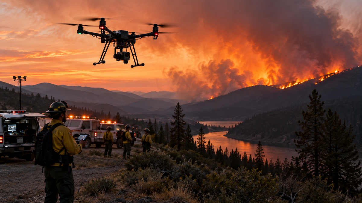 Fuvex Drones Join Spain's Wildfire Response