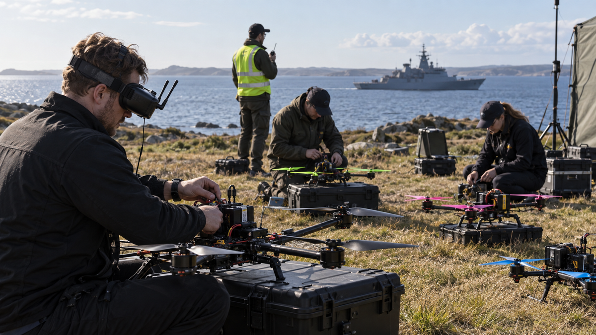 Spain's Navy Contracts Eight FPV Training Drones