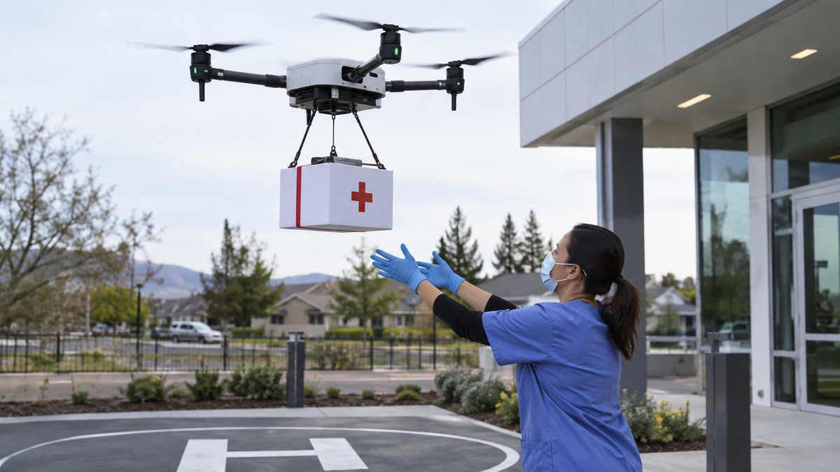 Spain Authorizes Drone Delivery of Blood and Medicine