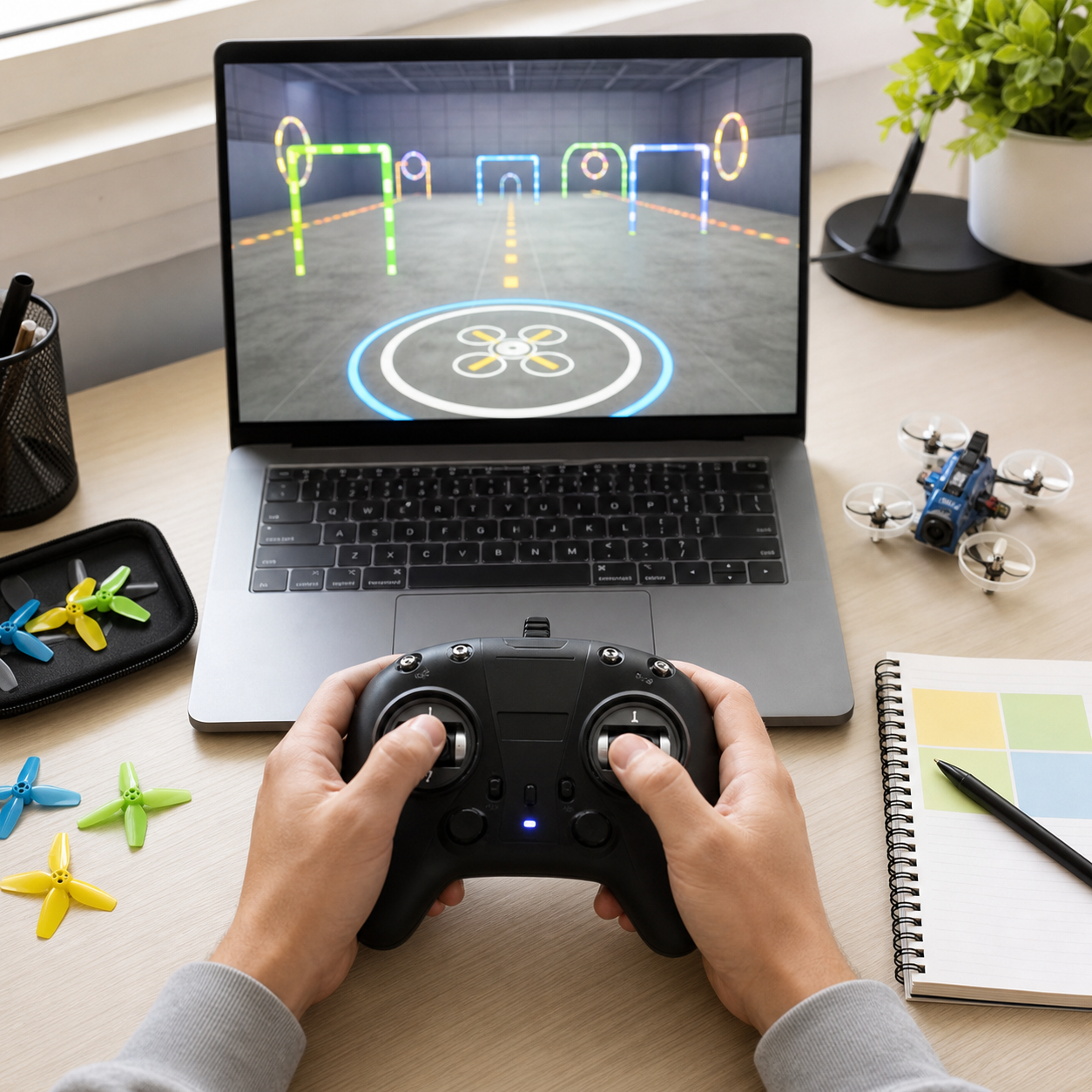 FPV Hovering and Throttle Control: Simulator Drills for Beginners