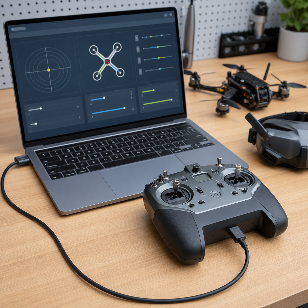 How to Connect an FPV Radio to PC for Simulator Training