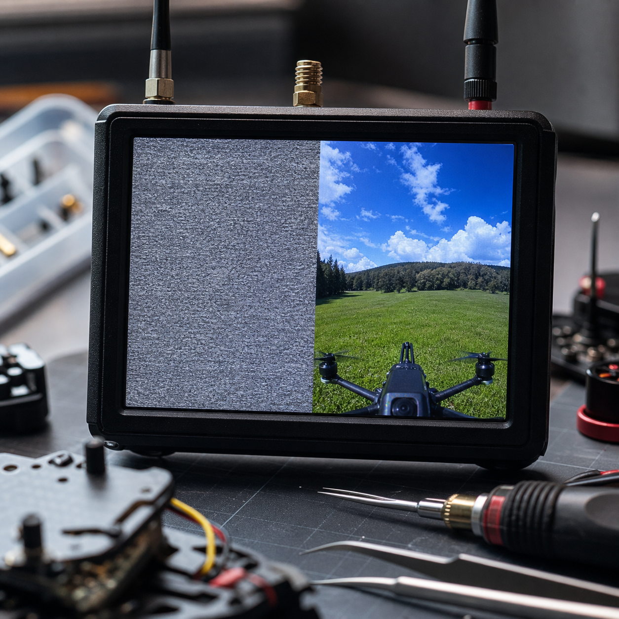 Why Is Your FPV Video Signal Showing Black and White?