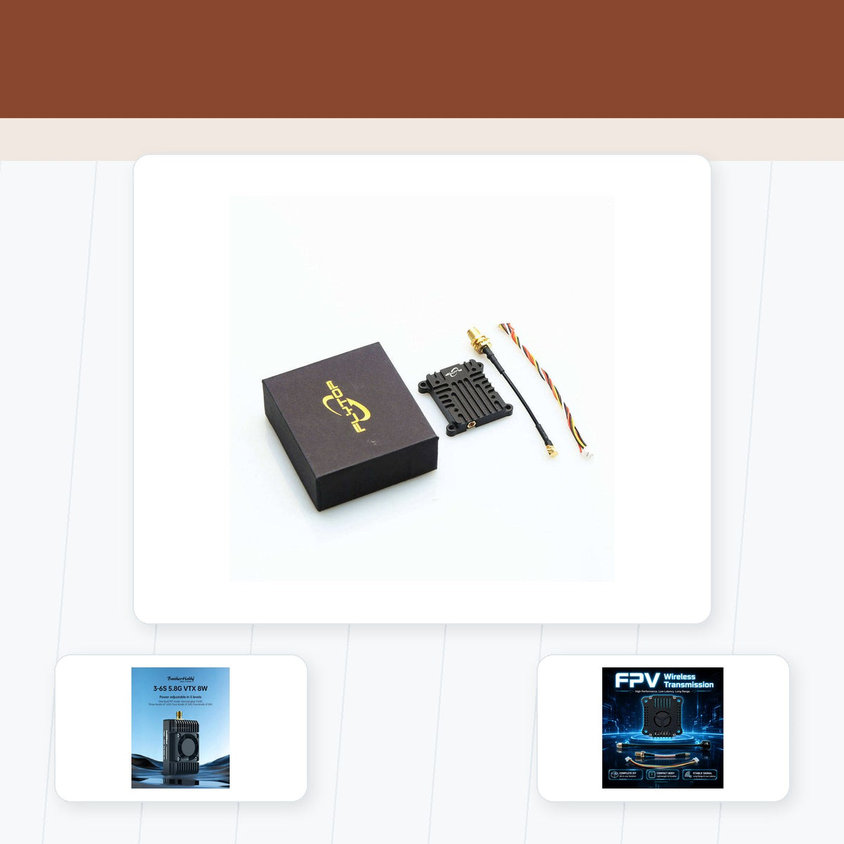 FPV Goggle Battery Care: 2S LiPo Packs, USB Power Banks, and Cable Safety FPV product photo