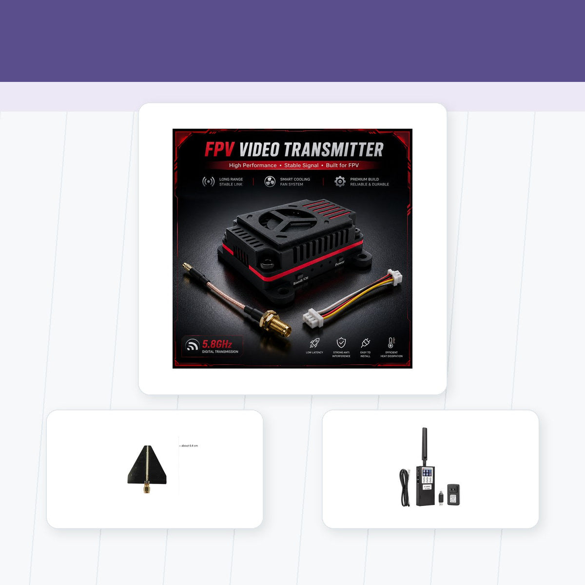 Analog FPV Receiver Modules: TBS Fusion vs. ImmersionRC RapidFire FPV product photo