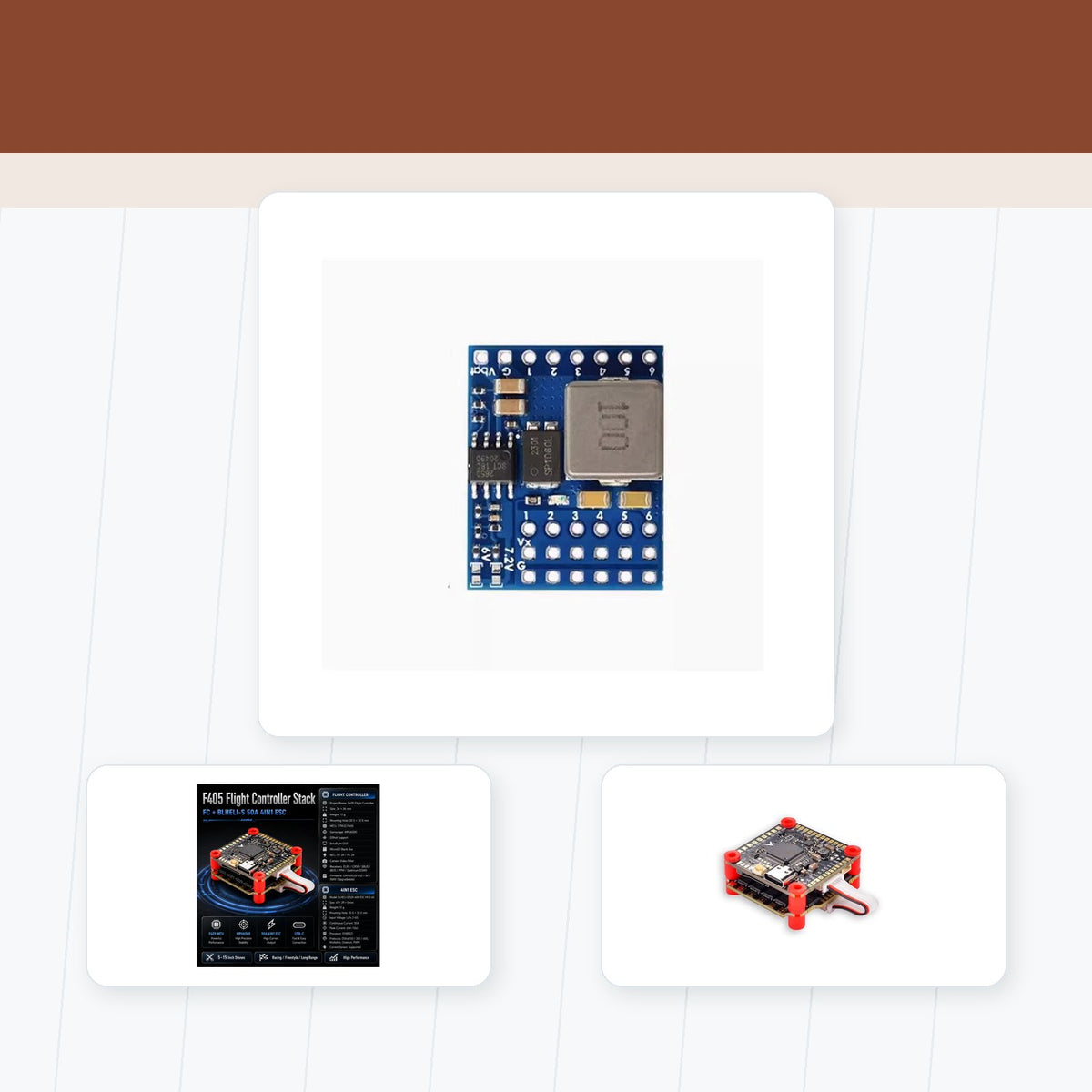 How Power Distribution Systems Work: Flight Controller BECs and ESC Power Railing FPV product photo