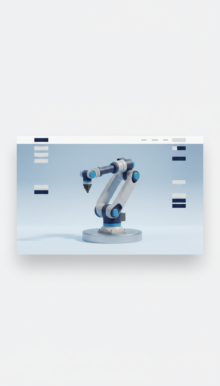 Customizable Factory Website Template