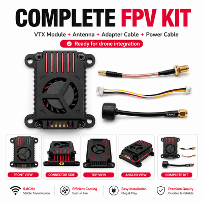 5.8G 3W 72CH IRC Tramp Long Range VTX