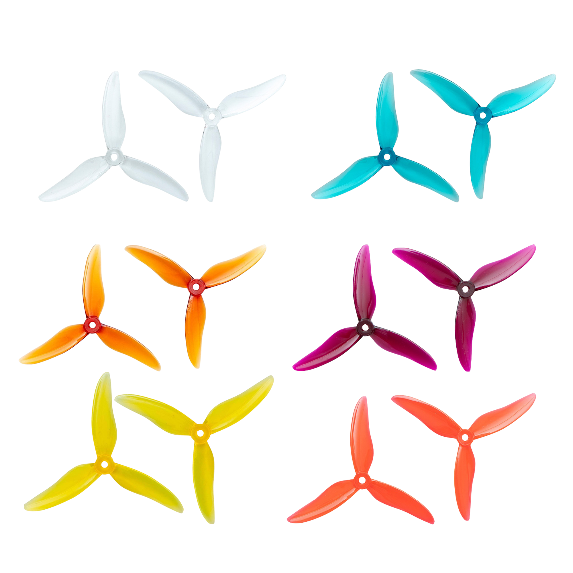 Gemfan 51499-3 5" 3-Blade Prop Drone Prop 4 pack