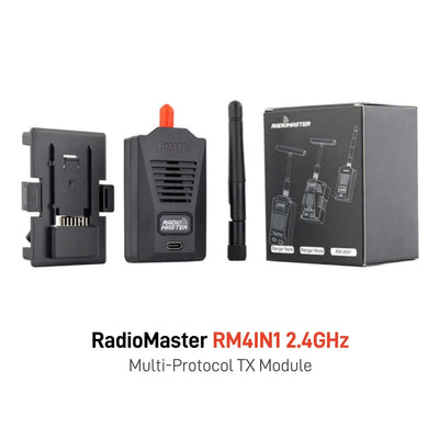 RadioMaster 2.4GHz RM4IN1 Multi Protocol Module FPV TX Transmitter Connector Long Range Radio for Racing Drone