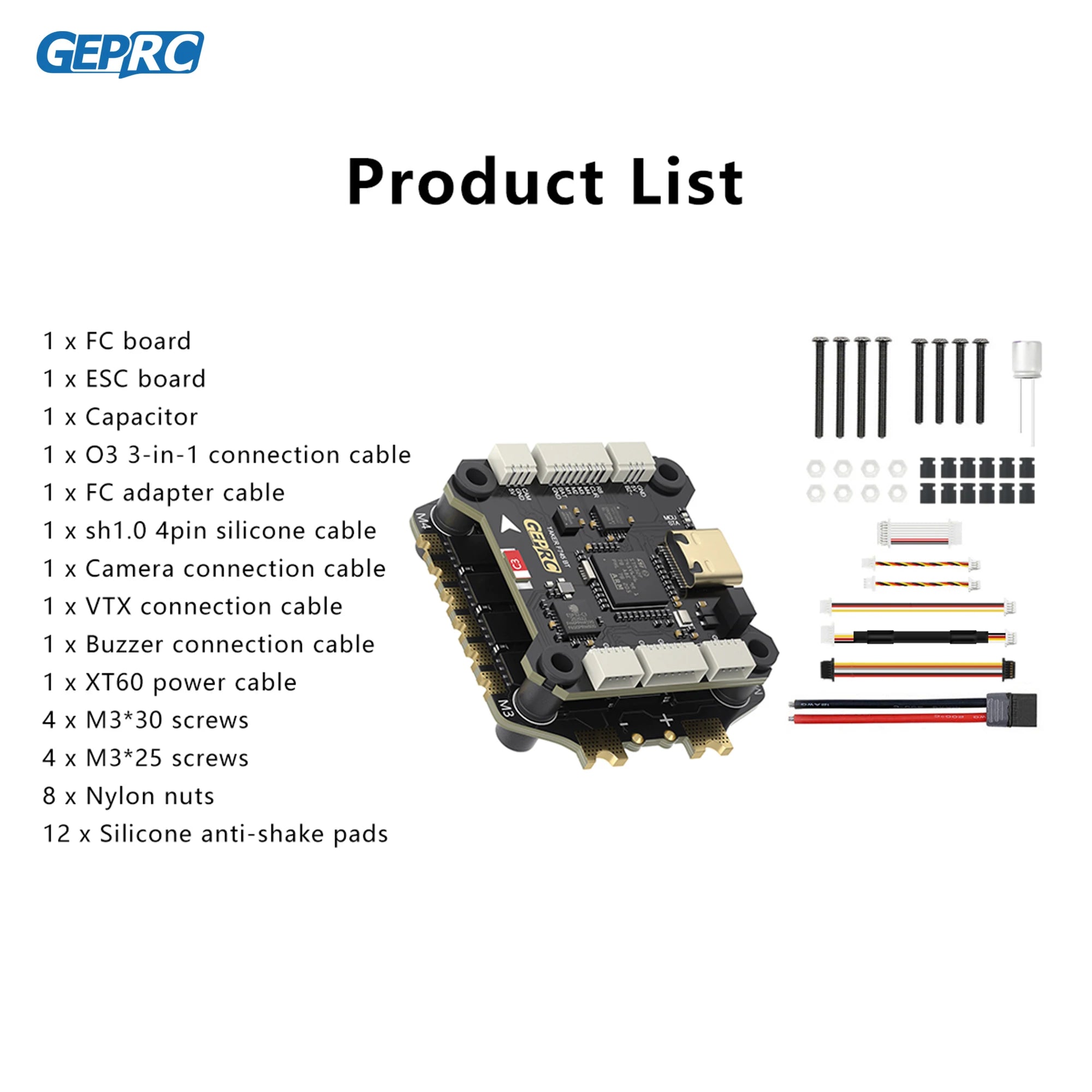 GEPRC TAKER F745 BT 8Bit 60A FPV Stack