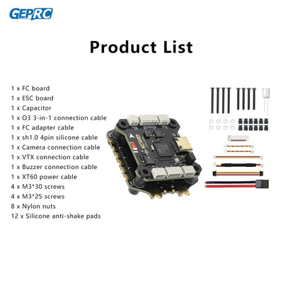 GEPRC TAKER F745 BT 8Bit 60A FPV Stack