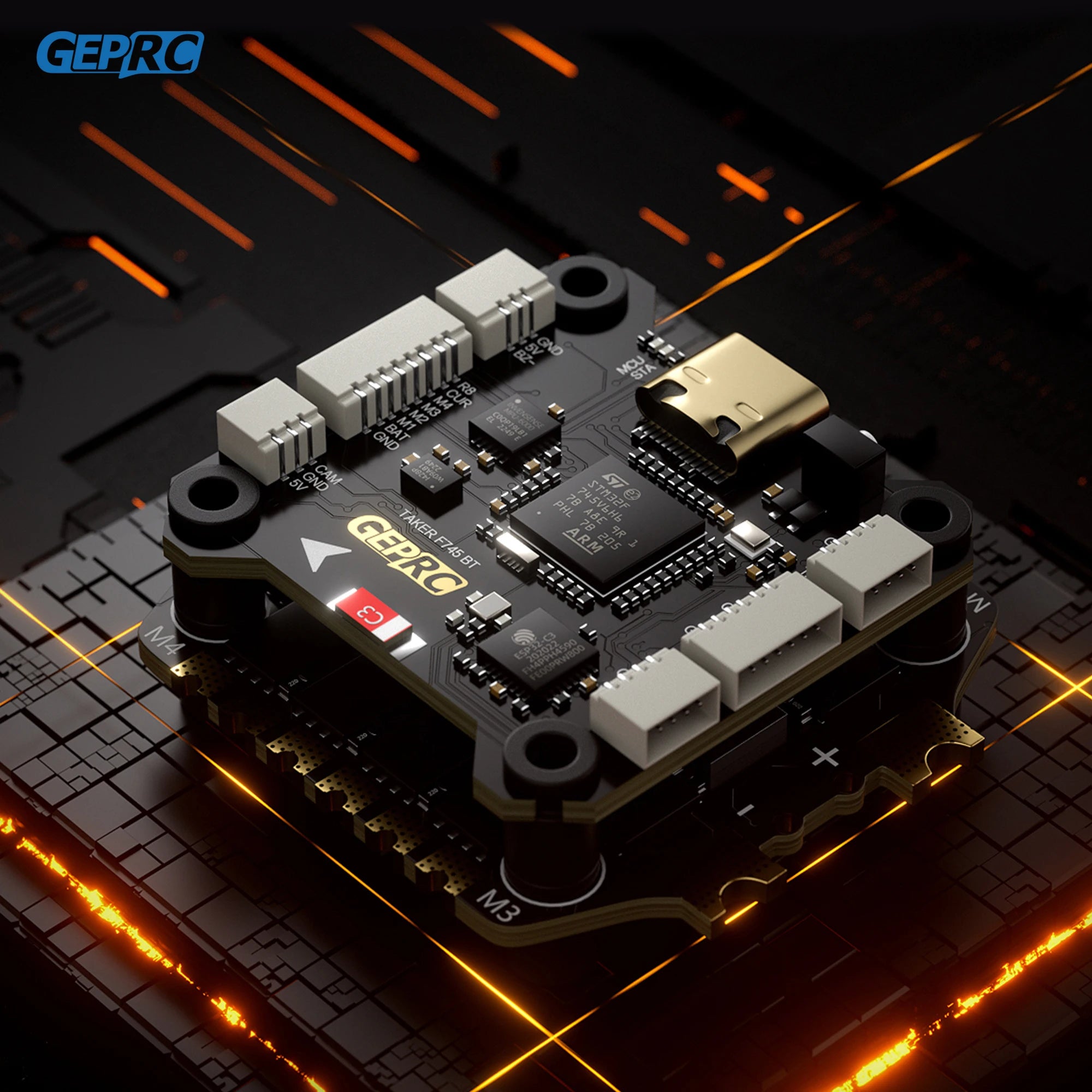 GEPRC TAKER F745 BT 8Bit 60A FPV Stack