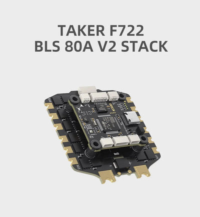 GEPRC TAKER F722 BLS 80A V2 FPV FC ESC Stack