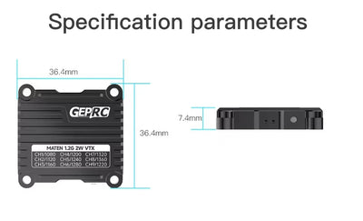 GEPRC MATEN 1.2G 2W FPV VTX