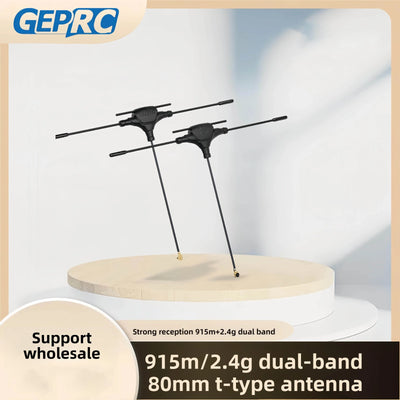 GEPRC 915M/2.4G Dual-Frequency 80mm T-Antenna