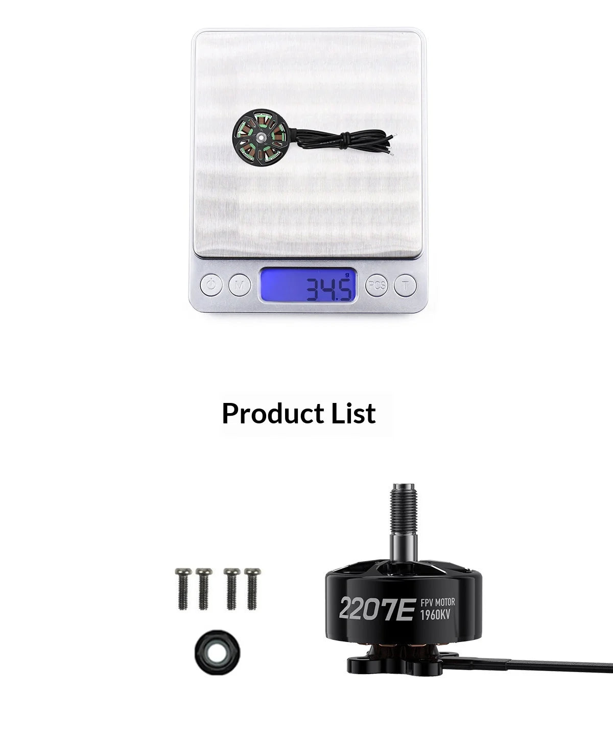 GEPRC SPEEDX2 2207E Brushless FPV Motor