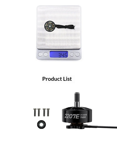 GEPRC SPEEDX2 2207E Brushless FPV Motor