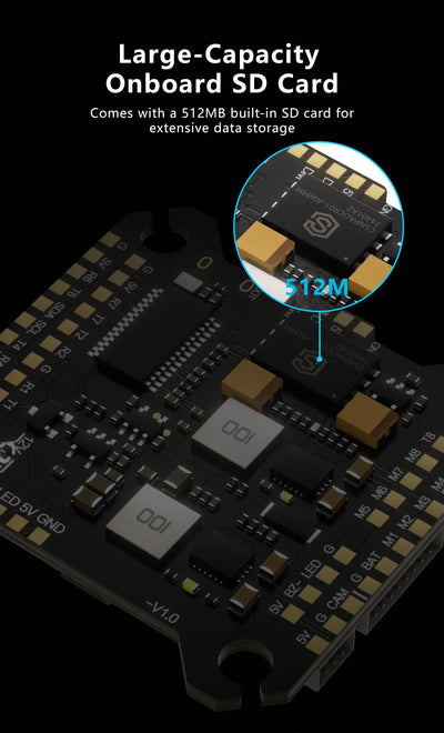 GEPRC TAKER F745 BT 8Bit 60A FPV Stack