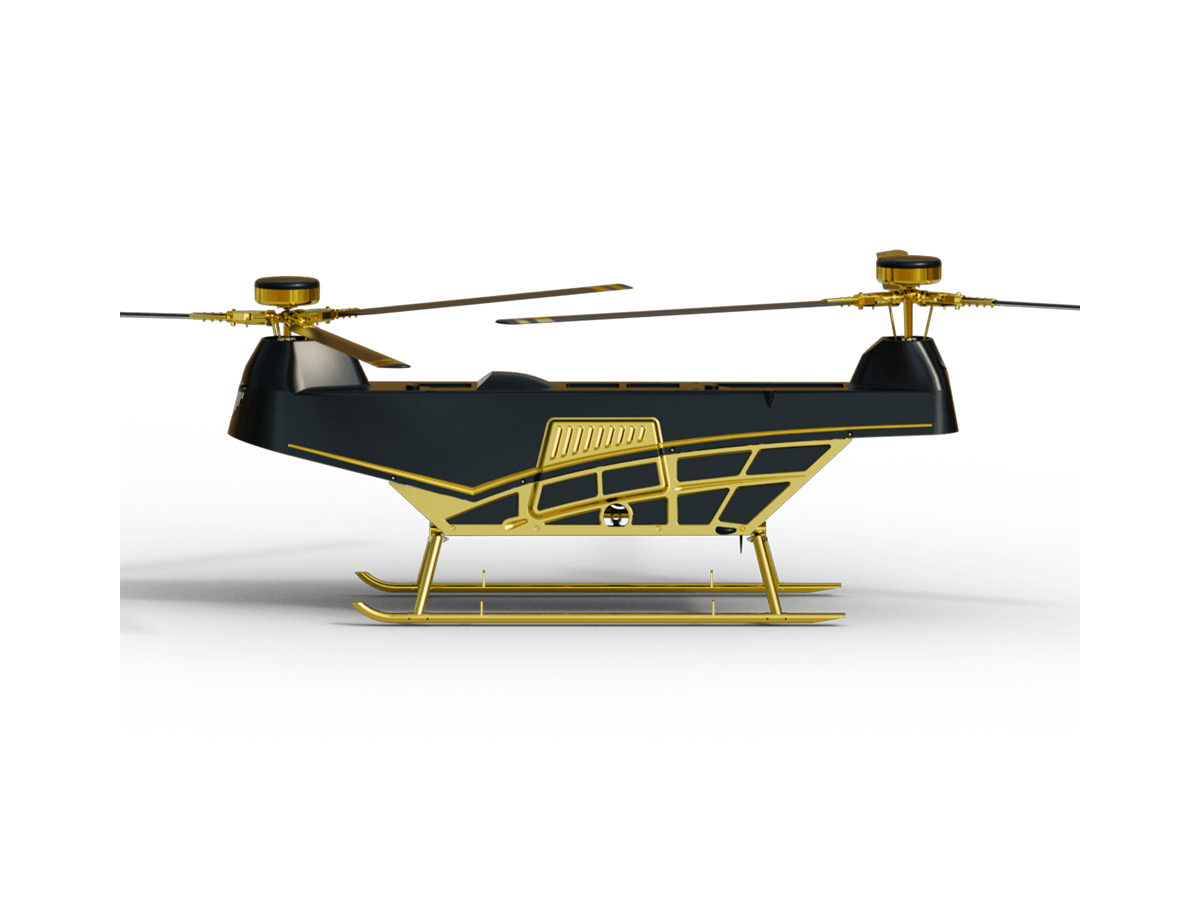 TH600 Firefighting Helicopter UAV