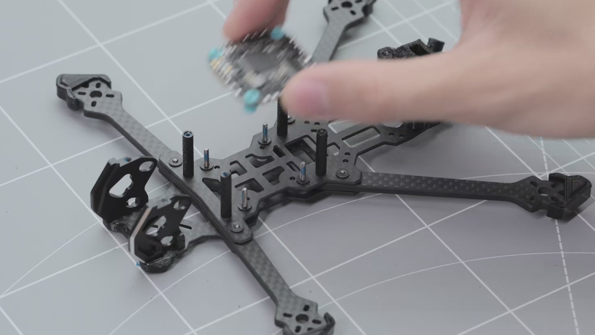 Load video: Professional drone assembly kits &amp; parts. All-in-one