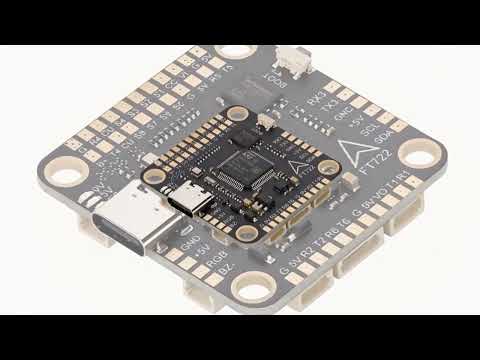Load video: F722 Flight Controller 3-8S for FPV Drones